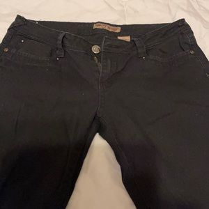 5ive black jeans 97%cotton 5%spandex